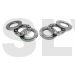 HC434-S -Roulement  pied pales anti-couple  Ø4 x Ø9 x 4 - Goblin 500/630/700/770  (2pcs) 